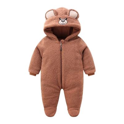 China Cotton Winter Baby Warm Comfy Clothes For Kids Cartoon Overalls for sale