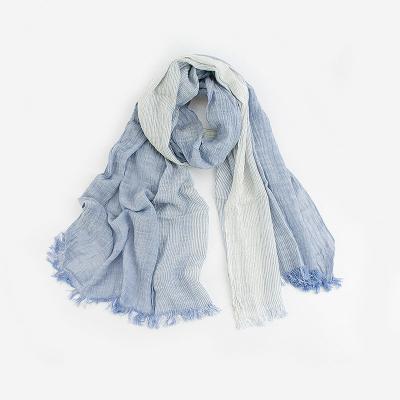 China 2021 HOT sale cotton new design cotton scarf dip dyed soft warm cotton scarf shawl for sale