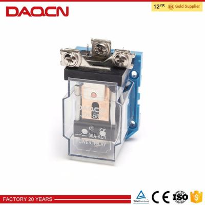 China Sealed 80A, 100A, 120A JQX-58F High Power Automatic Electromagnetic Relay for sale