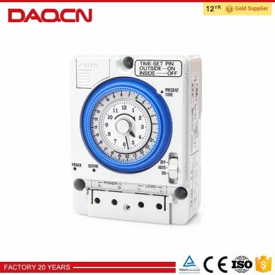 China DAQCN TB388 AC220V TB388 Weekly Programmable Time Switch for sale