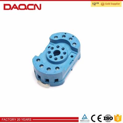 China DAQCN 8 pin PF083A sealed relay socket and 11 pin relay base PF113A for sale