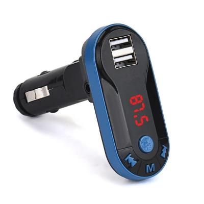 China Hot Car Wireless Handsfree Car Kit MP3 Player Transmitter Support TF Card FM USB SD SD Remote USB Port Noise Canceling Dual for sale