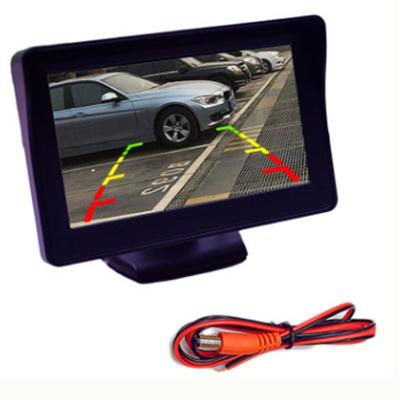 China Remote Control Parking Monitor 4.3 Inch HD TFT LCD Screen Car Rearview Monitor for sale