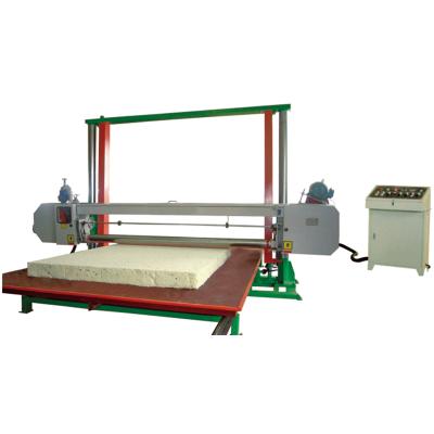 China Automatic Horizontal Rebonded Foam Mattress Bounced Foam Sponge Sheet Cutting Machine for sale