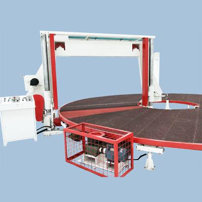 China ERS - HC02 horizontal carousel splitting round table cutting foam sponge machine L3000/2000*W2000/1500*H1200mm for sale