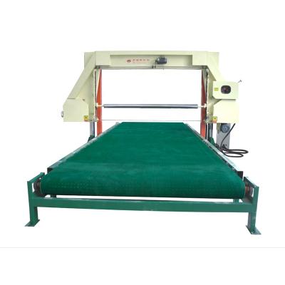 China ERS Foam - HMV02 Mesh Belt Worktable With Vacuum Horizontal Sponge PU Cutting Machine for sale