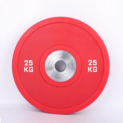 China Commercial Use 25kg Weight Plates Competition Color Weight Plates for sale