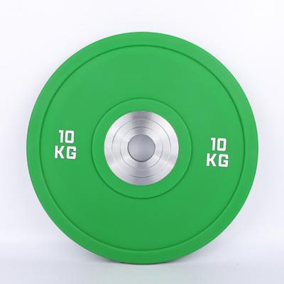 China Commercial Use 10kg Olimpic Plate Bumper Plates for sale