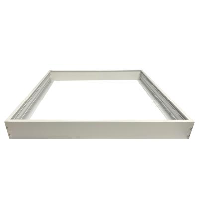 China Exterior LED Panel Frame Frame Holder for 600x600 Surface Mounted LED Edge-lit Panel Light, 50mm Height for sale