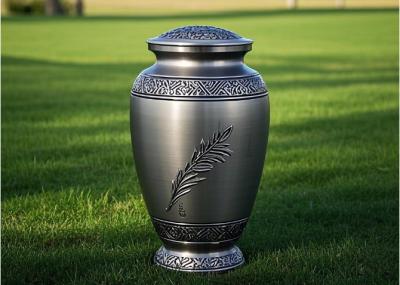 China Aluminium Urn Customized Decorative Funeral Urns for sale