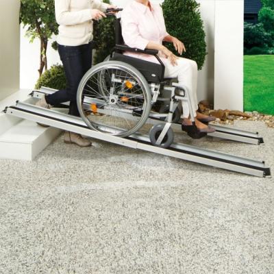 China Hot sale manufacturer supplied good quality aluminum telescopic ramp for wheelchair 5ft 213x21 for sale