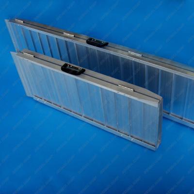 China Aluminum Portable Folding 2 To 9 Wheelchair Ramp 122x73 Feet for sale