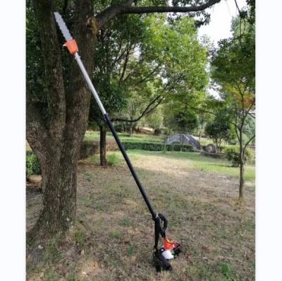 China GARDEN PRUNNING High Quality 2.7-5.2 Meters Reach Long Palm Telescopic Olive Harvester Branch Cutter for sale