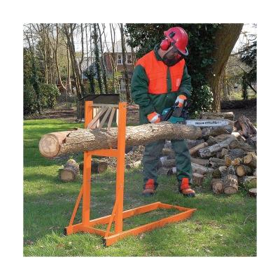 China Building Material Stores Precision Technology Production Metal Chainsaw Stand Metal Chainsaw Stand Wood Workhorse for sale