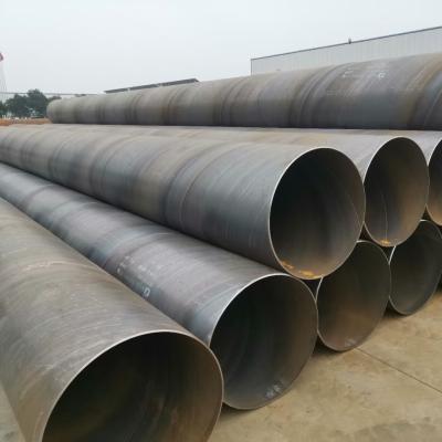 China Natural Structure Pipe Gas Oil Pipeline SSAW API 5L ASTM Welded Seamless Carbon Steel Pipe for sale