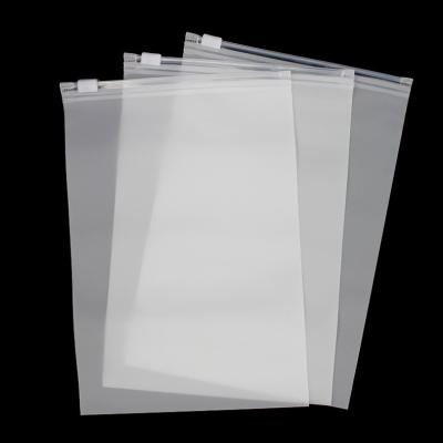 China Large Ldep Recyclable High Quality Clear Plastic Bag Clothing Packaging Custom Ziplock Bags Printing for sale