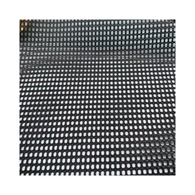 China Breathable Net Fabric High Quality Black Color 100% Polyester Soft Net Fabric For Bag for sale