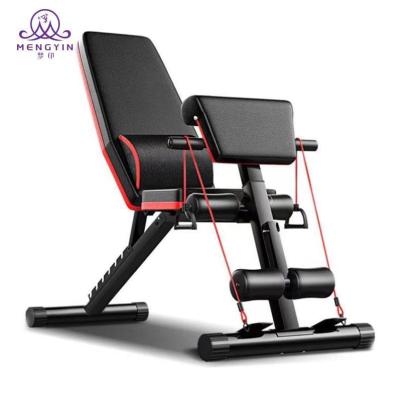 China Salon Dumbbell Stool Abdominal Muscle Panel Press Bench Stool Commercial Home Adjustable Fitness Bench for sale