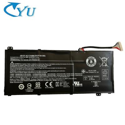 China LAPTOP 11.55V 61.9Wh AC17A8M original New Laptop Battery for Acer 3ICP7 spinning SP314 SF314 AC17A8M for sale