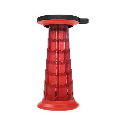 China New Product Sixth Generation Adjustable Folding Stool (Height) Thicken Anti-rollover Heightening Telescopic Pagoda Portable Plastic Stool for sale