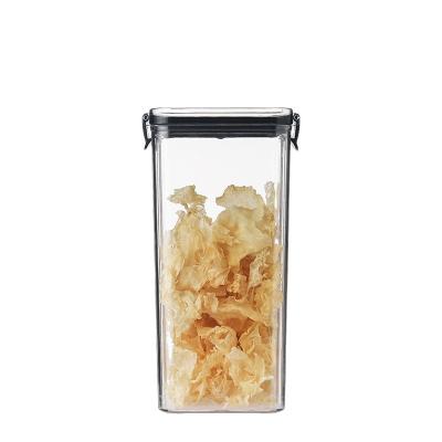 China Kitchen jar container glass food used freshness preservation can be wholesale transparent airtight jar for sale