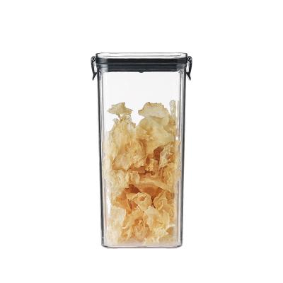 China Freshness Preservation Kitchen Large Capacity Cereals Sealed Jar Oatmeal Storage Glass Jar for sale