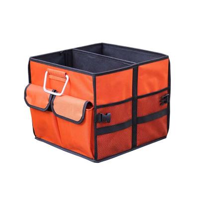 China Brief & Custom Folding Color Simple Workmanship Design Oxford Car Trunk Storage Box Large For Traveling for sale