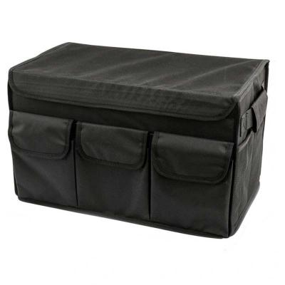 China Brief & Multi Functional Color Simple Workmanship Car Debris Car Trunk Folding Integrated Sorting Storage Box For Groceries for sale