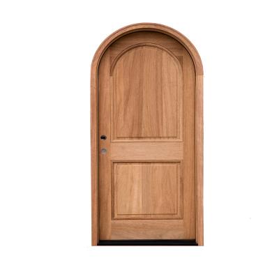 China Entrance arch door, indoor and outdoor made of waterproof solid wood, homestay, office villa door for sale