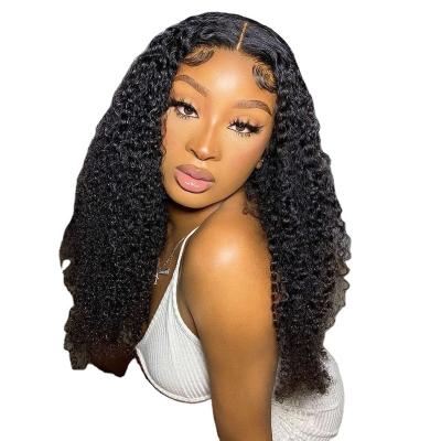 China Stunning14-32 Inch Daily Curly Hair Vendors Drop Shipping Curly Piece 13*4 Curly Wigs For Black Woman for sale