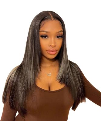 China Wholesale Hot Sale Wig Silky Straight Wave Lace Front Human Hair Wigs Women13*4 Lace Frontal Wigs For Black Straight Wave Swiss Lace Long for sale