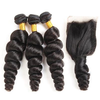 China Loose Wave QYX Hair Wefts Bundles Unprocessed Raw Virgin Cuticle Aligned Hair Extensions Vendors for sale