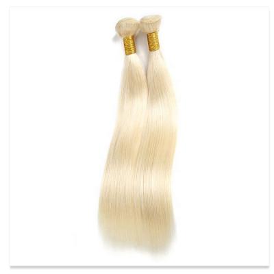 China QYX Hair Bundles Double Color Human Hair 613 JERRY-12 Blonde Pulled Grade Virgin Human Hair for sale