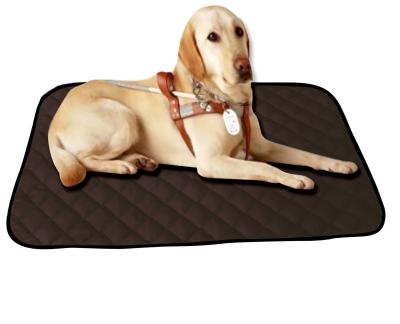 China Hot Selling Fabric Dog Products Pet Padded Summer Breathable Ice Silk Kennel Mat for sale