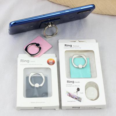 China Wholesale Adjustable Mobile Phone Accessories Ring Phone Holder Metal Phone Mount With Custom Logo for sale