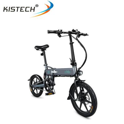 China Alloy Fashion 16inch 250W 36V 7.8AH Aluminum Electric Folding Bike FIIDO D2 for sale