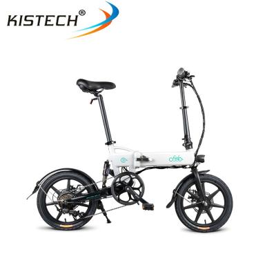 China Aluminum Alloy 16inch 36V 7.8Ah 250W Variable Speed ​​Electric Folding Bicycle FIIDO D2S Ebike for sale