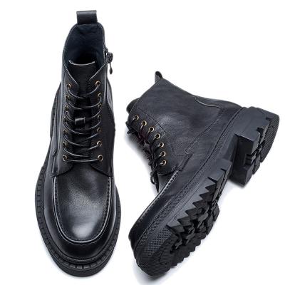 China Hot sale men's cowboy shoes other men's boots high quality botanic non-slip outdoor ambur tresemme leather for sale