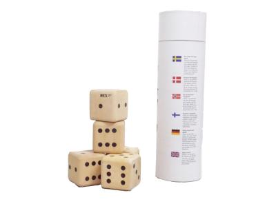 China High Quality Dice Custom Wood Blank Dice Set Polyhedral Blank Wooden Blocks Dice Games Crafts Arts for sale