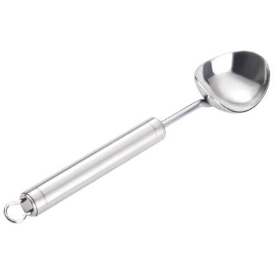 China Sustainable Ice Cream Spoon Scoop Ice Cream Spoon Stainless Steel Tableware 304 Stainless Steel for sale