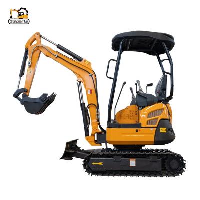 China Building Material Shops Hot Sale Newly Designed Digging Machine XN20 BXN20 Small Mini 1 Ton Hydraulic Crawler Multifunctional Excavator for sale