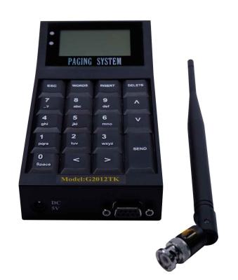 China 2015 HOT X-mas Wireless pager system for guest transmitter 500-1000m for sale