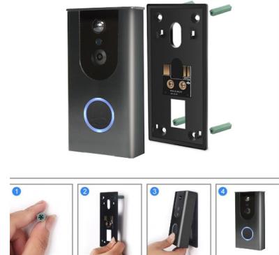 China 2018 Best Walmart Smart Long Range Waterproof Doorbell Covers Dog Barking Doorbell Wireless Doorbell for The Deaf for sale