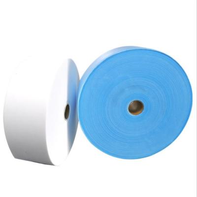 China Waterproof 25GSM PP Spunbond Nonwoven Woven Fabric For Face Mask Material for sale