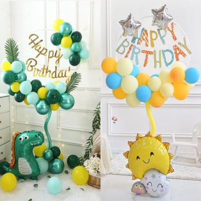 China New Modern Round Balloon Bracket Round Balloon Arch Baby Shower Wedding Decoration Circle Balloon Arch for sale