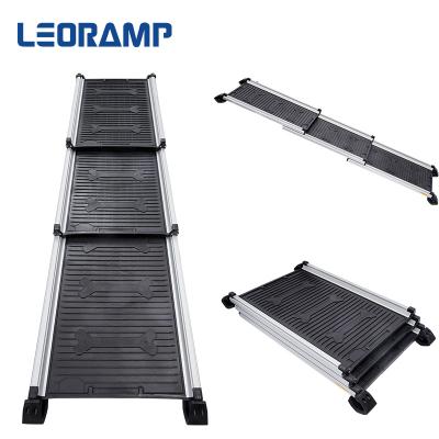 China High Quality Aluminum Adjustable Dogs Pet Ramp Folding Dog Ramp For Camping for sale