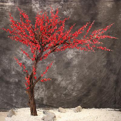 China 2021 natural touch shopping mall hotel lobby decoration simulation wishing tree photography background large-scale plum tree for sale