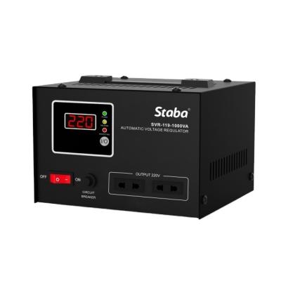 China Economical SVC 220V/230AC 1000VA Voltage Stabilizer for 300W for sale