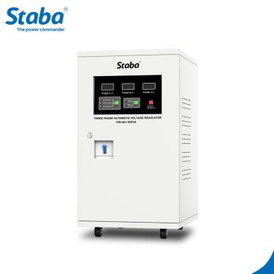 China SVC 30kva Three Phase Automatic Voltage Stabilizer 30 KVA Voltage Regulator For Telecommunication for sale