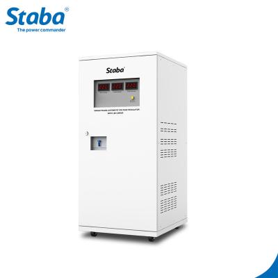 China SVC Staba IVR Series 3 Phase 30kva Automatic Stabilizer Voltage 40 KVA Regulator AVR for sale